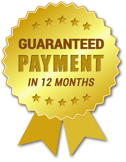 Guaranteed payment in 12 months